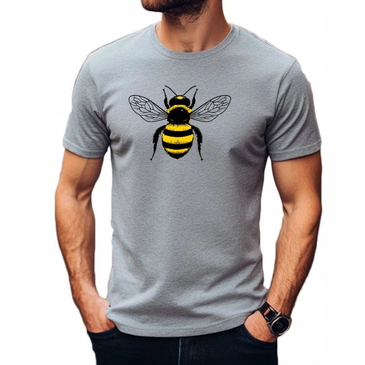 Koszulka T-Shirt ''Pszczoła'' Bawełna