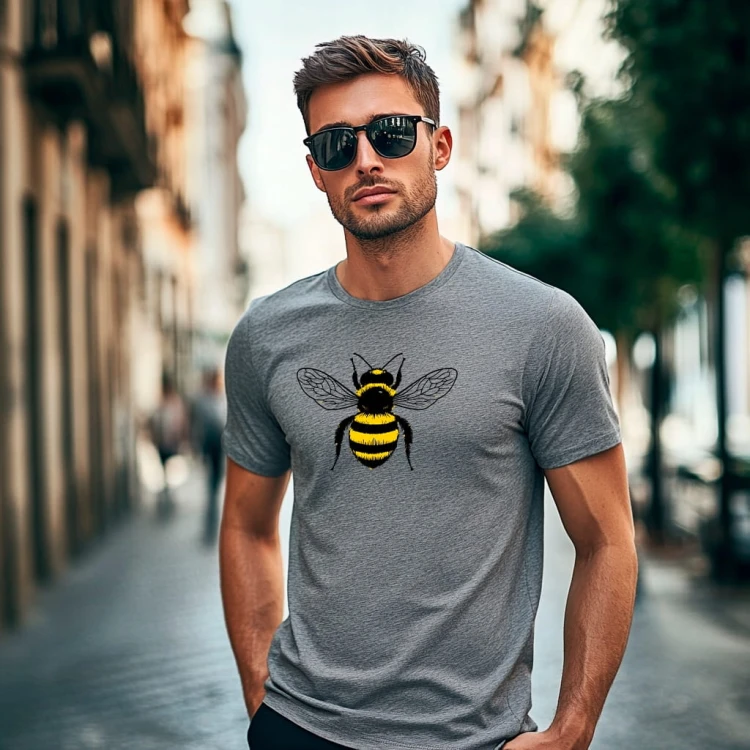Koszulka T-Shirt ''Pszczoła'' Bawełna