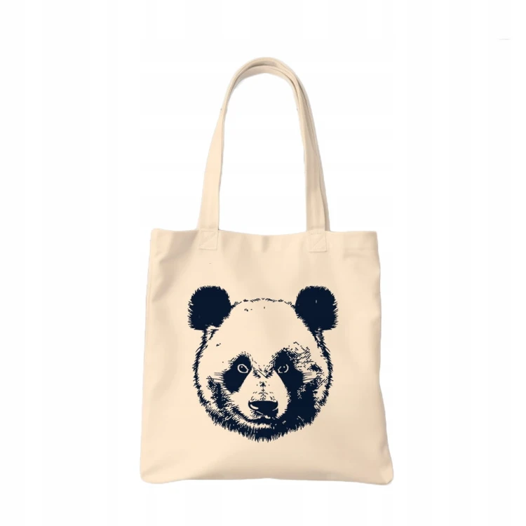 TORBA shopper "Panda" Bawełniana