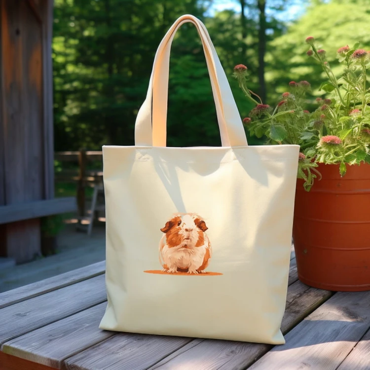 TORBA shopper "Świnka morska" Bawełniana