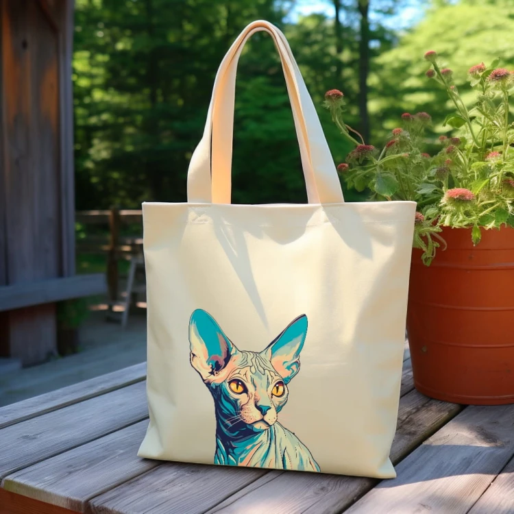 TORBA shopper "Sphynx" Bawełniana