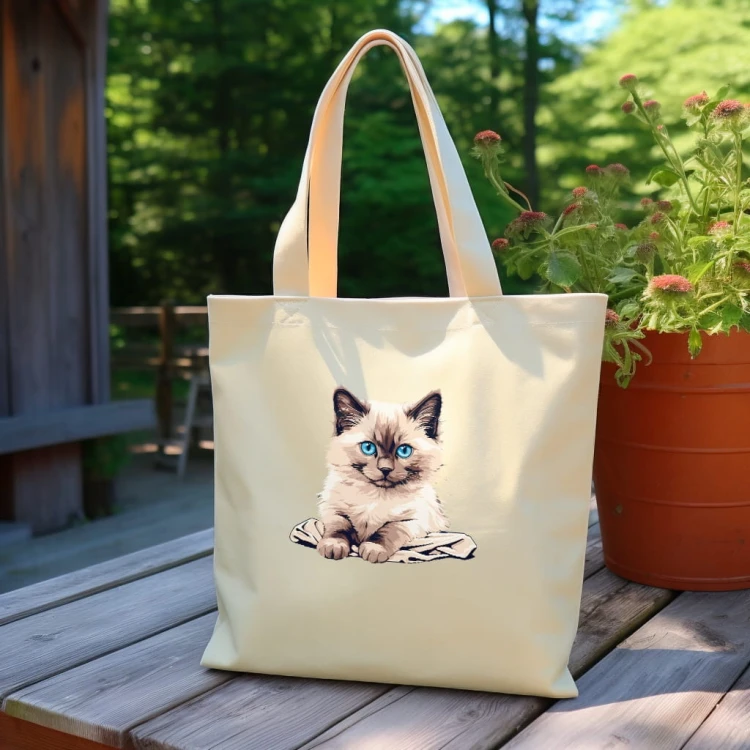 TORBA shopper "Ragdoll" Bawełniana