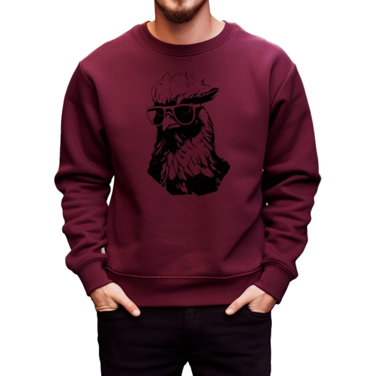 Bluza Sweatshirt "Chicken" Bawełna
