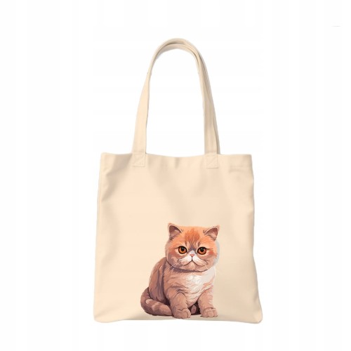 TORBA shopper "Exotic Shorthair" Bawełniana