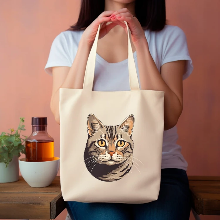 TORBA shopper "American Shorthair" Bawełniana