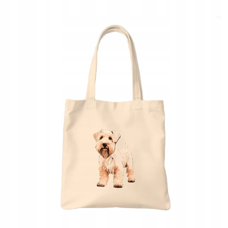 TORBA shopper "Sealyham Terrier" Bawełniana