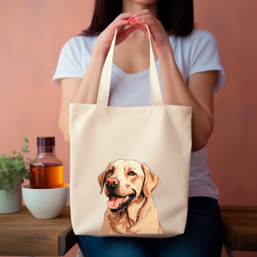 TORBA shopper "Labrador Retriever" Bawełniana