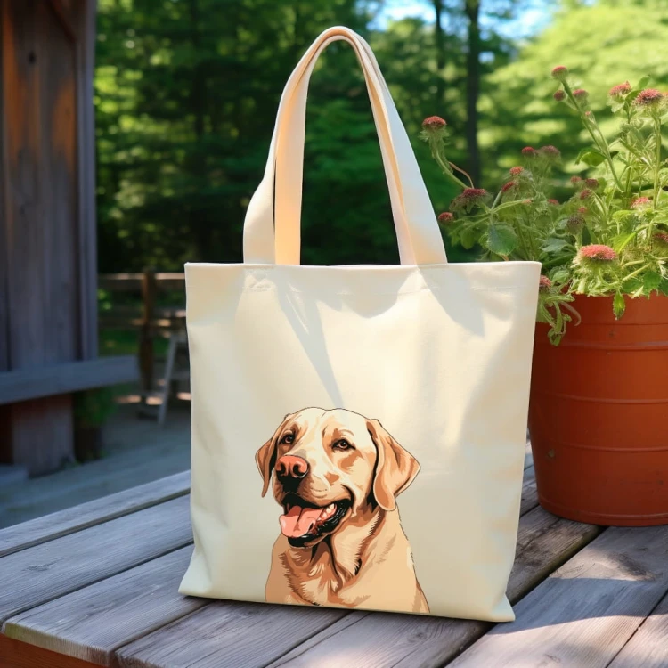 TORBA shopper "Labrador Retriever" Bawełniana