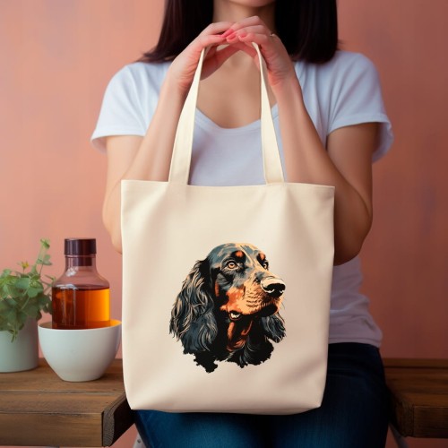 TORBA shopper "Gordon Setter" Bawełniana