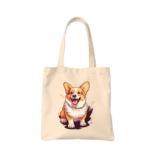TORBA shopper "Corgi" Bawełniana