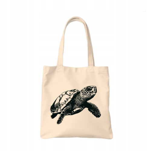 TORBA shopper "Żółw" Bawełniana