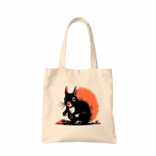 TORBA shopper "Wiewiórka" Bawełniana