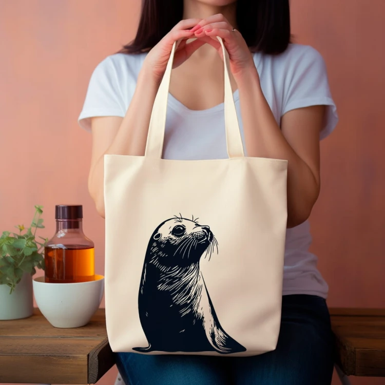TORBA shopper "Foka" Bawełniana