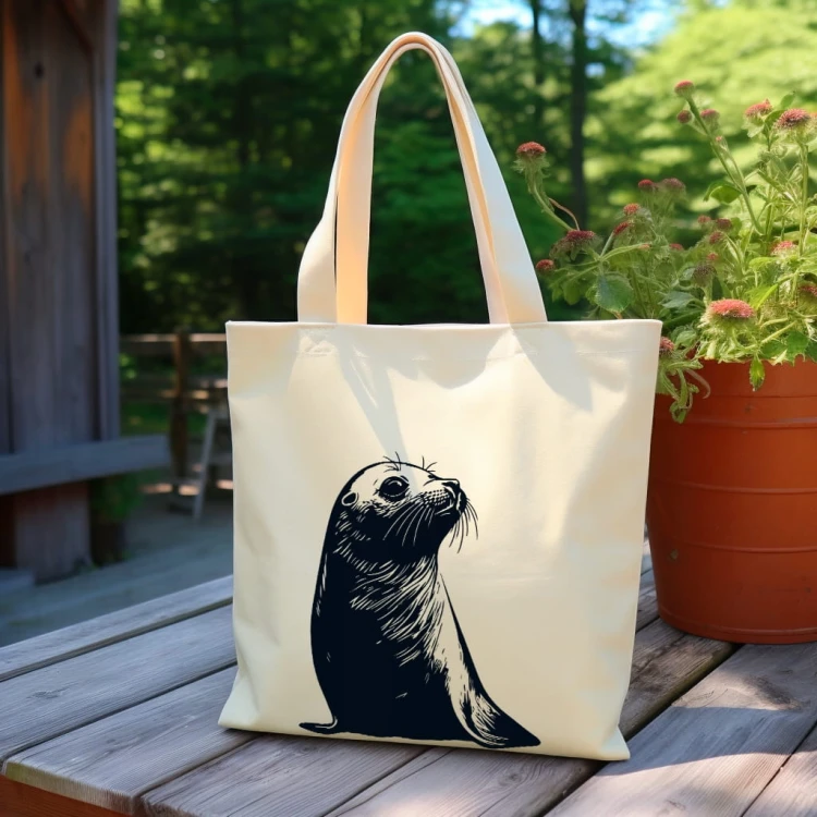 TORBA shopper "Foka" Bawełniana