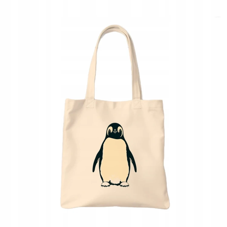 TORBA shopper "Penguin" Bawełniana