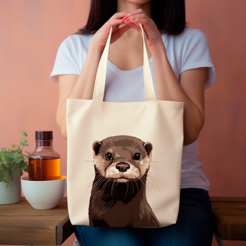 TORBA shopper "Wydra" Bawełniana