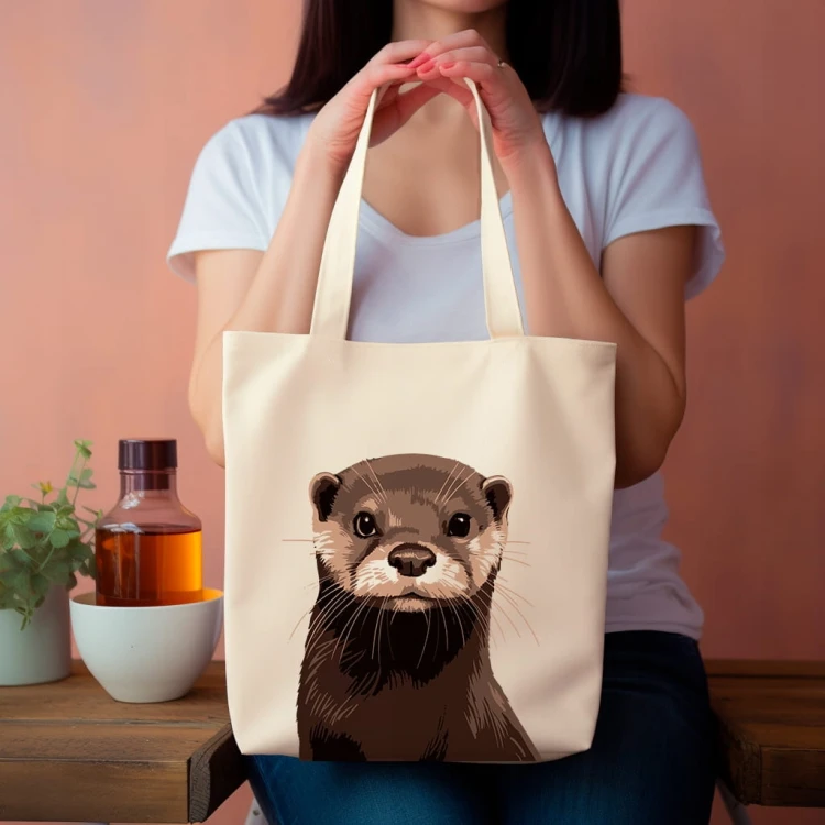 TORBA shopper "Wydra" Bawełniana