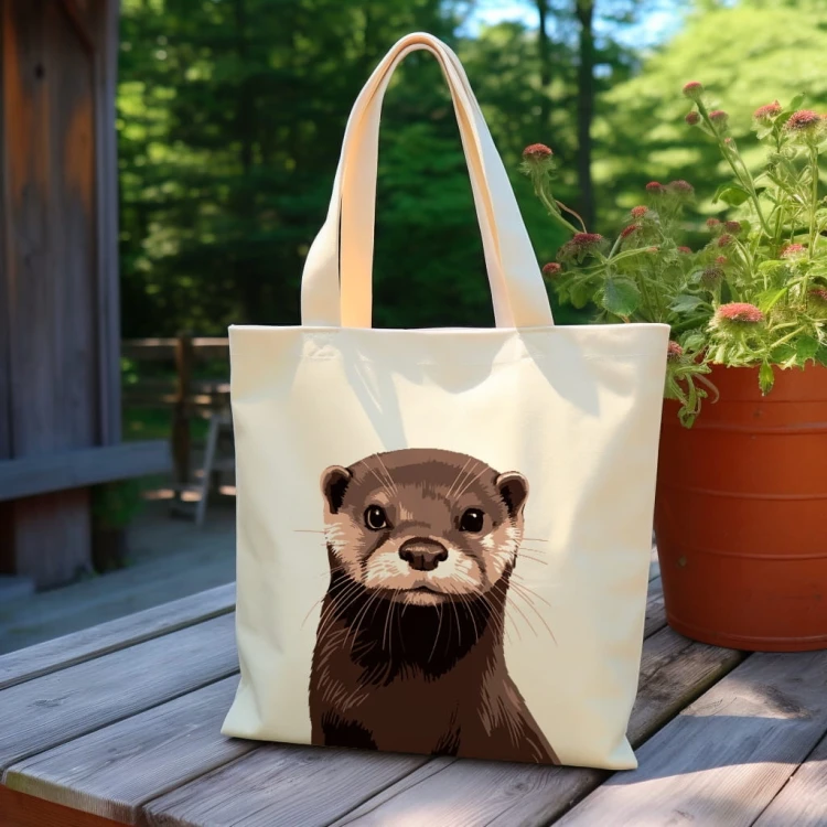 TORBA shopper "Wydra" Bawełniana