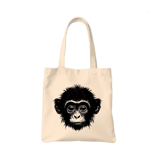 TORBA shopper "Małpa" Bawełniana