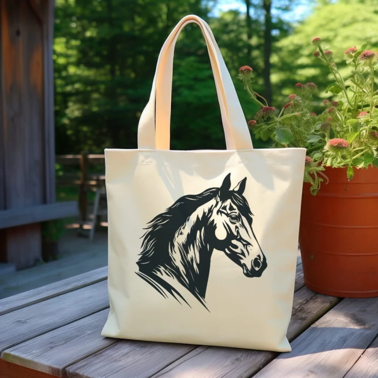 TORBA shopper "Koń" Bawełniana