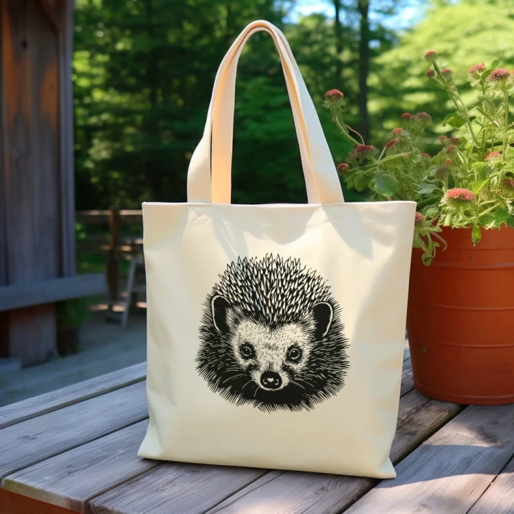 TORBA shopper "Jeż" Bawełniana