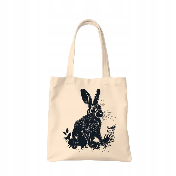 TORBA shopper "Zając" Bawełniana