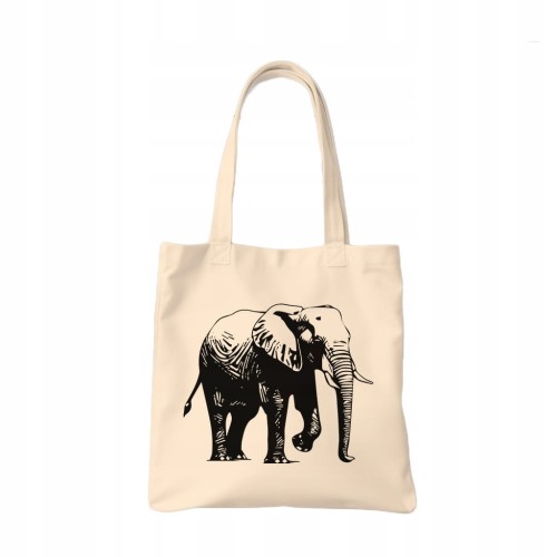 TORBA shopper "Słoń" Bawełniana