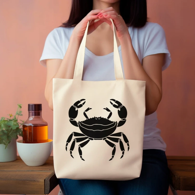 TORBA shopper "Krab" Bawełniana