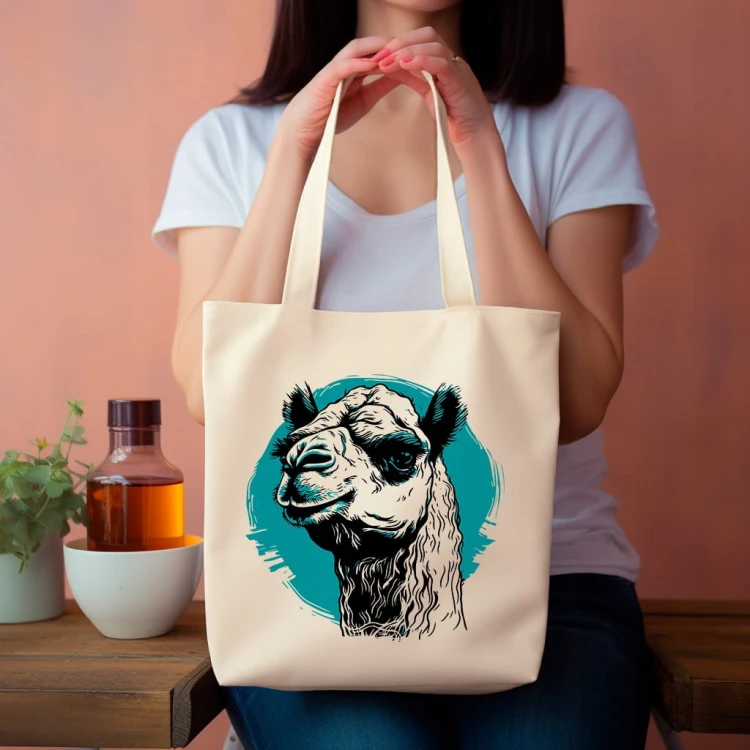 TORBA shopper "Wielbłąd" Bawełniana