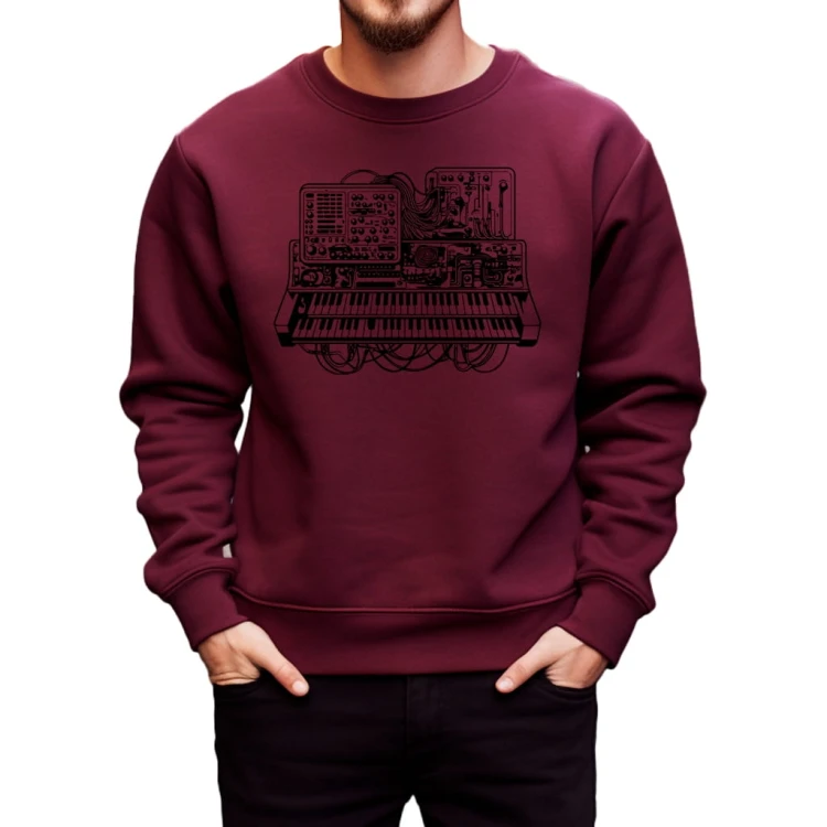 Bluza Sweatshirt "Synthesizer" Bawełna