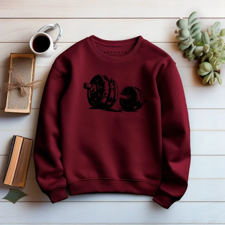 Bluza Sweatshirt "Hantel" Bawełna