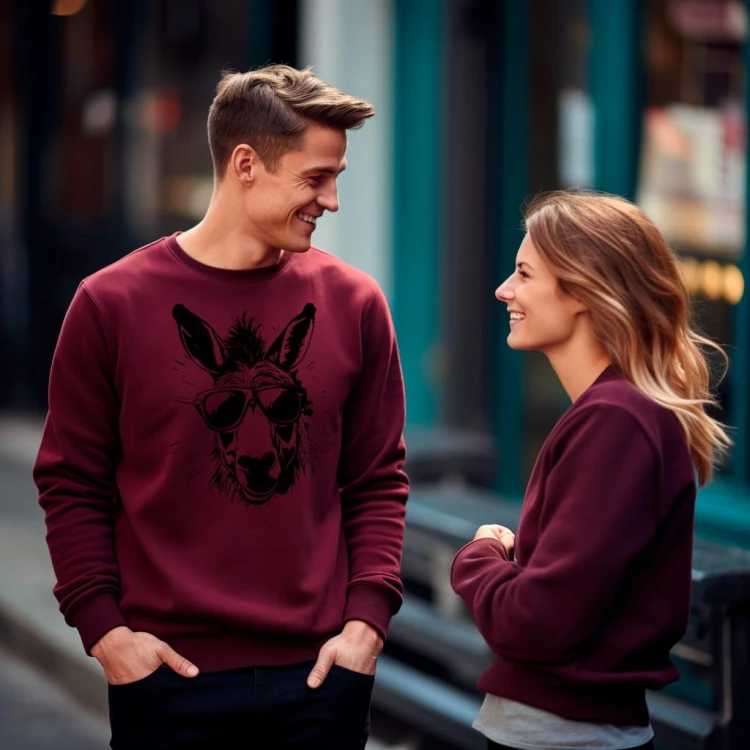 Bluza Sweatshirt "Osioł" Bawełna