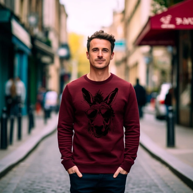Bluza Sweatshirt "Osioł" Bawełna