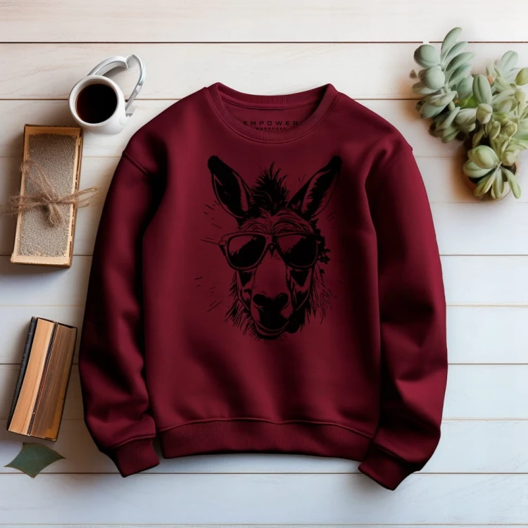 Bluza Sweatshirt "Osioł" Bawełna