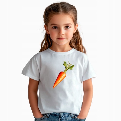 Koszulka dla dziecka "Carrot" Bawełna