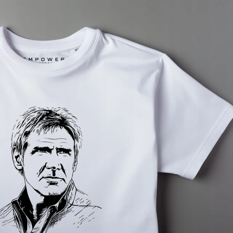 Koszulka T-shirt "Harrison Ford" Bawełna