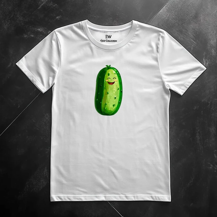 Koszulka dla dziecka "Cucumber" Bawełna