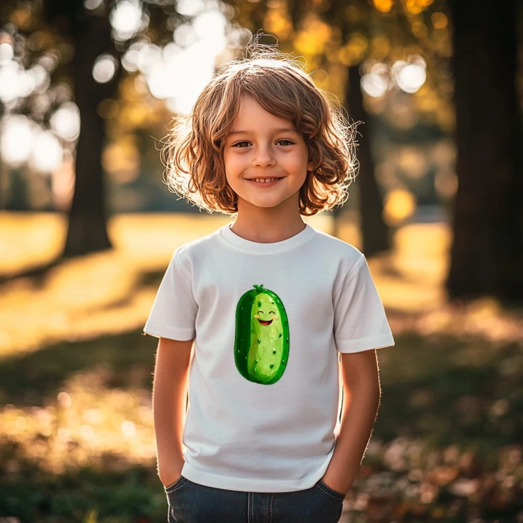 Koszulka dla dziecka "Cucumber" Bawełna