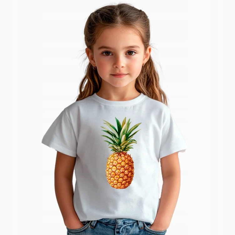 Koszulka dla dziecka "Ananas" Bawełna