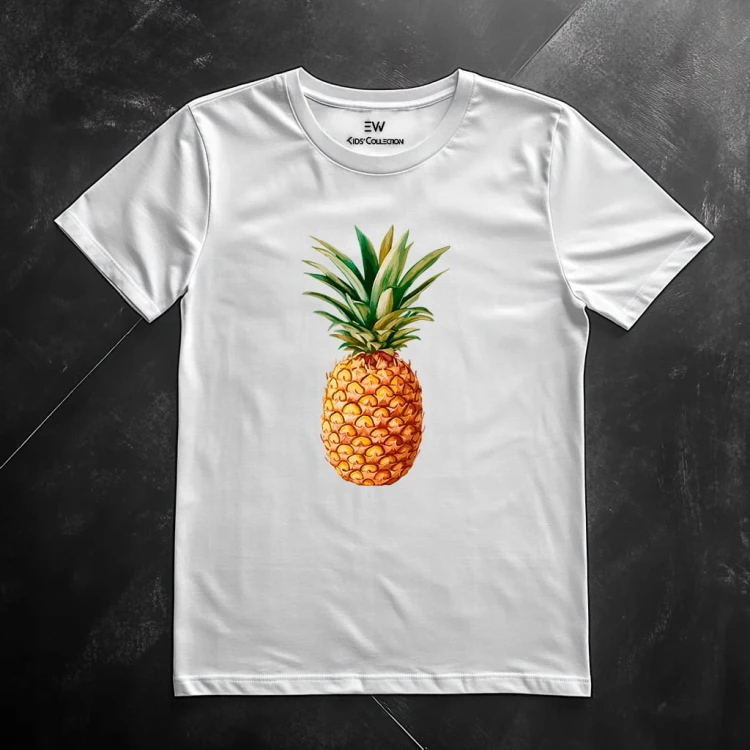 Koszulka dla dziecka "Ananas" Bawełna