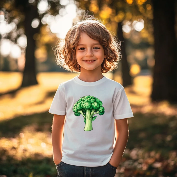 Koszulka dla dziecka "Broccoli" Bawełna
