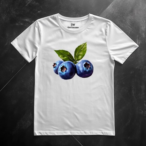 Koszulka dla dziecka "Blueberry" Bawełna
