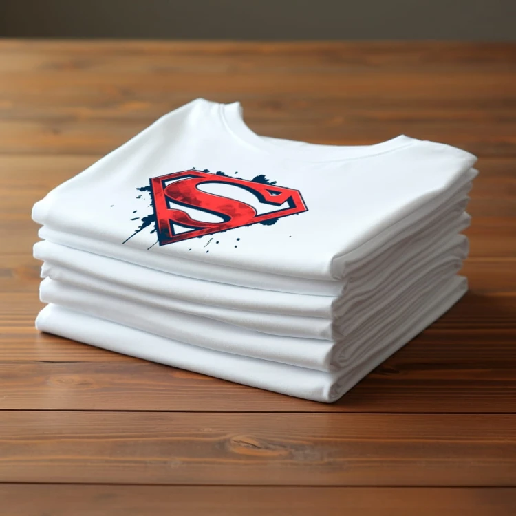 Nowoczesny T-shirt "Superman LOGO" Bawełna
