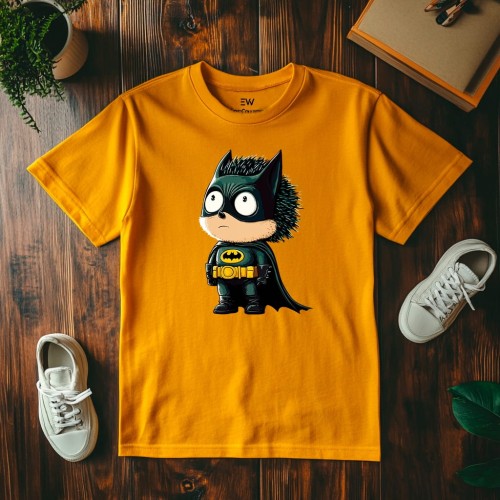 Koszulka dla dziecka "Jeżyk Batman" Bawełna
