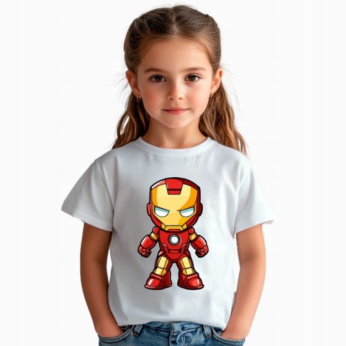 Koszulka dla dziecka "Iron Man" Bawełna