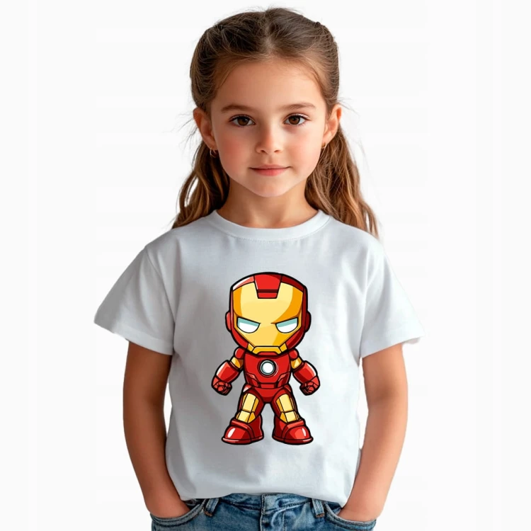 Koszulka dla dziecka "Iron Man" Bawełna