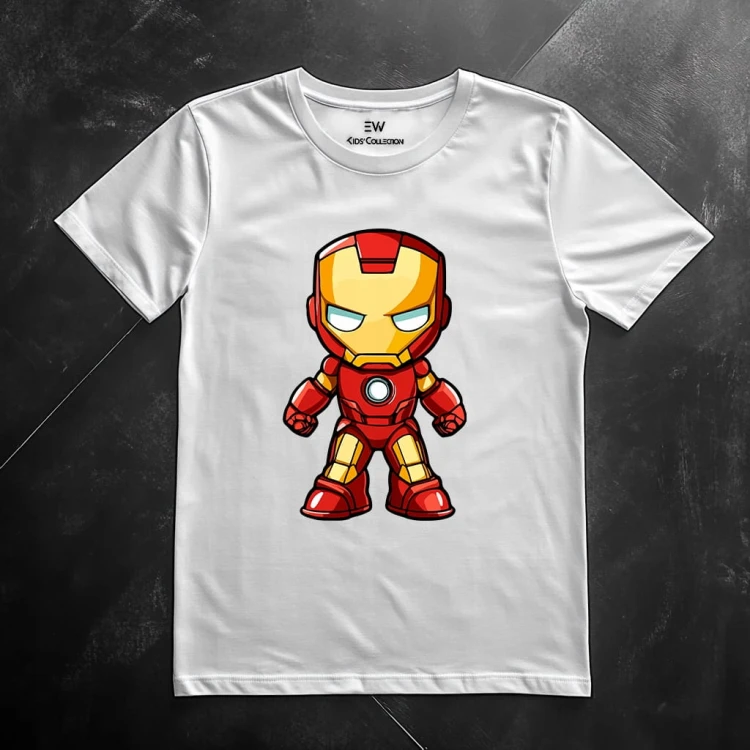 Koszulka dla dziecka "Iron Man" Bawełna