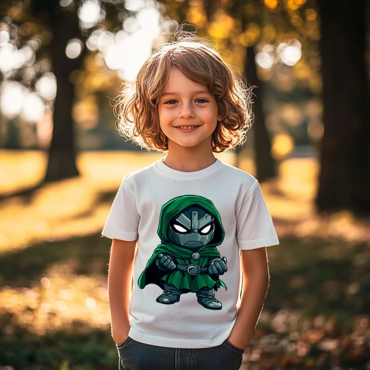 Koszulka dla dziecka "Doktor Doom" Bawełna