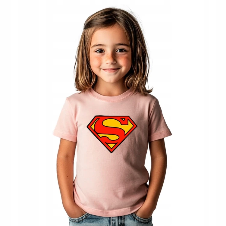 Koszulka dla dziecka "Superman LOGO" Bawełna
