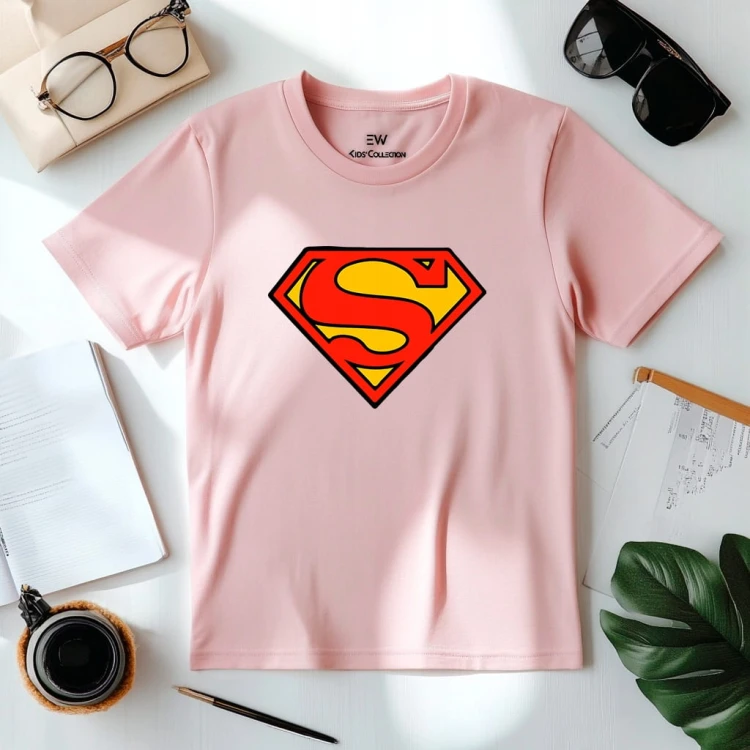 Koszulka dla dziecka "Superman LOGO" Bawełna